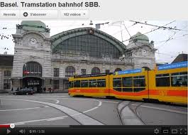 Gare SBB de Bâle avec liaisons tramway